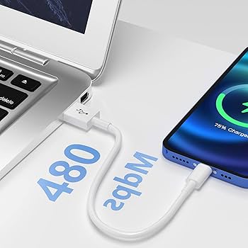 Apple iPhone 12 mini lightning付き Amazon.com: [Apple Certified] iPhone Charger 1 ft 5 Pack